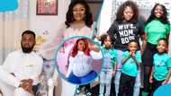 Reverend Obofour and his wife Queen Ciara welcome their 6th child, unveil baby's identity in video