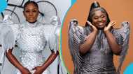 Nana Akua Addo inspires Mam Dollars' 50th birthday look, peeps gush over photos