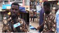 Ghanaian man who makes GH¢300 daily from selling jeans in Accra acquires land and plans to put up a structure