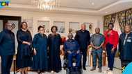 Ghana helicopter crash: John Agyekum Kufuor pays a hearfelt visit to President Mahama's house