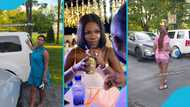 Naana Donkor Arthur shows off her car collection, Sells 4x4 for $4k