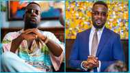 Sarkodie reacts a dumsor hits Tema General Hospital children's ward (Photo)