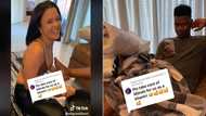 Adorable video of a pretty lady washing the feet of her celebrity boyfriend warms hearts