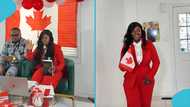 Ghanaian lady relocates to Canada, rejoices after gaining citizenship, video evokes joy