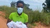 Bold GH male nurse gets praised by many as he delivers a baby in the middle of the road