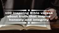 100 inspiring Bible verses about truth that inspire honesty and integrity