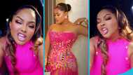 McBrown intentionally flaunts her gold grillz while singing Stonebwoy's Loyalty in a video
