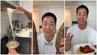 You just made starch not fufu: Chinese man, Danny Grubs creates massive stir among Africans after attempting to prepare Fufu in a blender