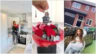 God did it - 22-year-old lady buys a house, photos of new home stir reactions