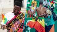 2023 AFCON: Daniel Amartey strips off his Black Stars jersey after drawing with Mozambique