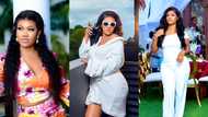 No size woy3 sizeness - Fans shout as Kumawood star Sandra Sarfo Ababio trends on IG