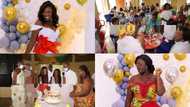 Beautiful video drops as Emelia Brobbey holds 39th birthday party with widows in her hometown