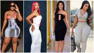 10 old photos of Fantana pop up showing her transformation from a slim girl in 2019 to a curvaceous lady now