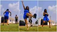 Nana Ama McBrown flaunts football skills in hot Sunday sun, many gush over her skills in video