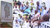 Yaw Osafo-Maafo marks turning 80 years old; netizens react to stunning birthday pictures