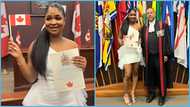 Ghanaian lady rejoices as she becomes Canadian citizen: "After 9 years"