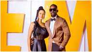 Emy Africa Awards 2022: Mawuli Gavor's beautiful fiancée is the best-dressed celebrity on the red carpet