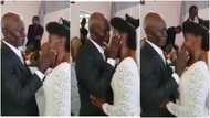 Grandpa and his young bride send social media into frenzy with their passionate kiss; video goes viral