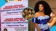 Jackie Appiah throws lavish 41st birthday party in her mansion, customises coconuts, gifts for guests