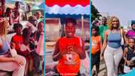 Tracy Shay's dad overjoyed as Wendy Shay gifts him cash at his furniture shop, video melts hearts