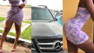 Fire razes slay queen's GHC137k Mercedes-Benz hours after she flaunted it online (video)