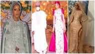 Yusuf Buhari's Wedding: Zahra Ado Bayero's Looks Spelt Royalty in All Her Beautiful Bridal Outfits
