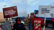 NDC protesters gather to begin their peaceful protest; photos emerge