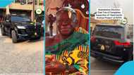 Otumfuo copies John Mahama, cruises in new Land Cruiser LC300