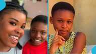 BECE 2025: Ghanaian lady captures sister's reaction after checking her results