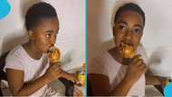 BECE: Loving Ghanaian mum pampers daughter, treats her to chicken and malt after successful exam (Video)