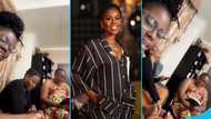 MzVee's sister steals the spotlight with her sweet voice during their family's Sunday Service