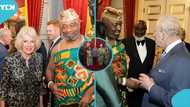 Ga Mantse meets King Charles and Queen Camilla in London, photos spark reactions