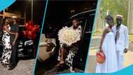 CEO of Abrantie The Gentleman gifts his wife a GH¢570K Benz to mark their 9th wedding anniversary celebration