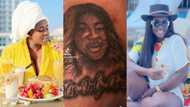 Video drops as lady tattoos Tracey Boakye's face on her back; actress set to reward her