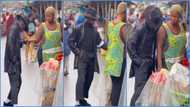 Ghanaian man dressed like Michael Jackson tries to woo market woman with sassy dance moves, video goes viral