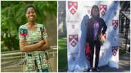 Many react as photo of NSMQ star Francisca Lamini starting school at Harvard College pops up