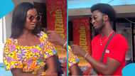 Pretty Ghanaian lady speaks on how much a man needs to take her out on a date: "GH¢50 is enough"