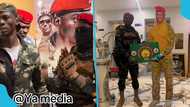 Video captures the moment soldiers allegedly sent by Ibrahim Traore stormed Lil Win’s event