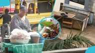 Accra Floods: Food vendor loses source of income as floodwaters wash her kiosk away
