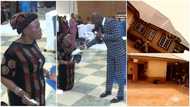 Apostle Suleman gifts his cook house, woman breaks down in tears during service, video stirs reactions