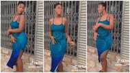 Captivating video of pretty Ghanaian lady displaying fire waist dance sparks reactions