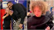 Fans gush over adorable video of Drake's son Adonis as he teaches rapper how to speak French