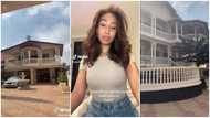 Lady shows off her best friend's stunning mansion in Africa, features impress netizens