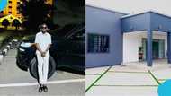 Enokay: Ghanaian young man builds plush mansion for his father: "This is a token of my gratitude"