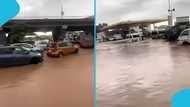 Parts of Accra flooded after rains on Sunday, Ghanaians call for help