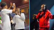 Young Ghanaian man shows love to Daddy Lumba, sprays bundles of cash on highlife legend