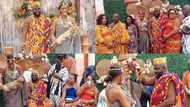 Beautiful photos drop as Fisheries Minister Hawa Koomson's handsome son marries in a plush traditional wedding