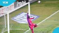 Forgotten Black Stars goalie Richard Ofori commits big blunder, fans compare him to Onana: video