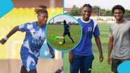 Stephen Appiah's son pushes through injury setbacks: "He's determined to prove himself"