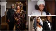 Ghanaian bride rocks 8 dresses including a flawless gown by Beyoncé & Kim Kardashian's fashion designer